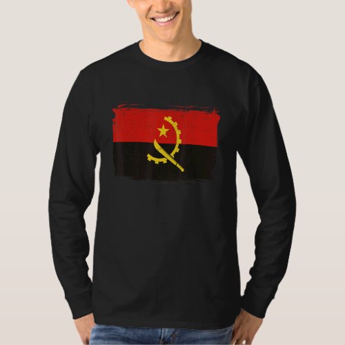 Angola Flag Women Men Kids T_Shirt