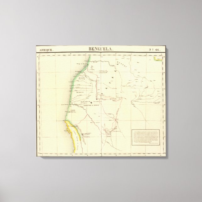 Angola, Namibia 44 Canvas Print (Front)