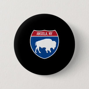 Angola New York Buffalo Ny Highway Interstate Sign Button