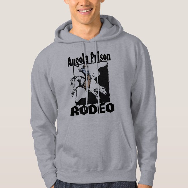 Angola Prison Rodeo Bull Rider Hoodie (Front)
