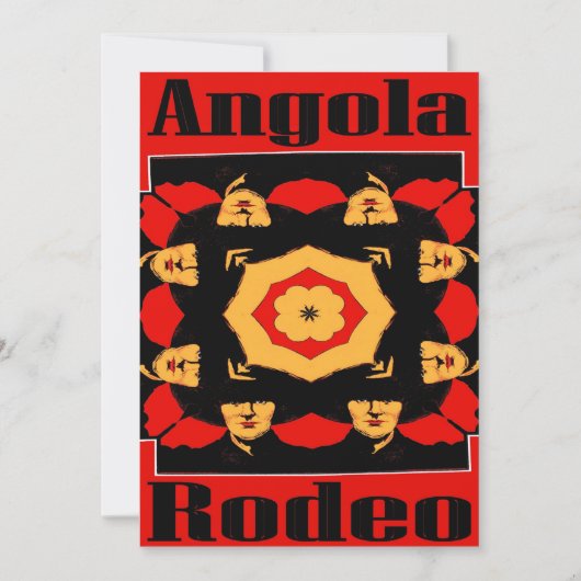 Angola Rodeo Poster (Front)