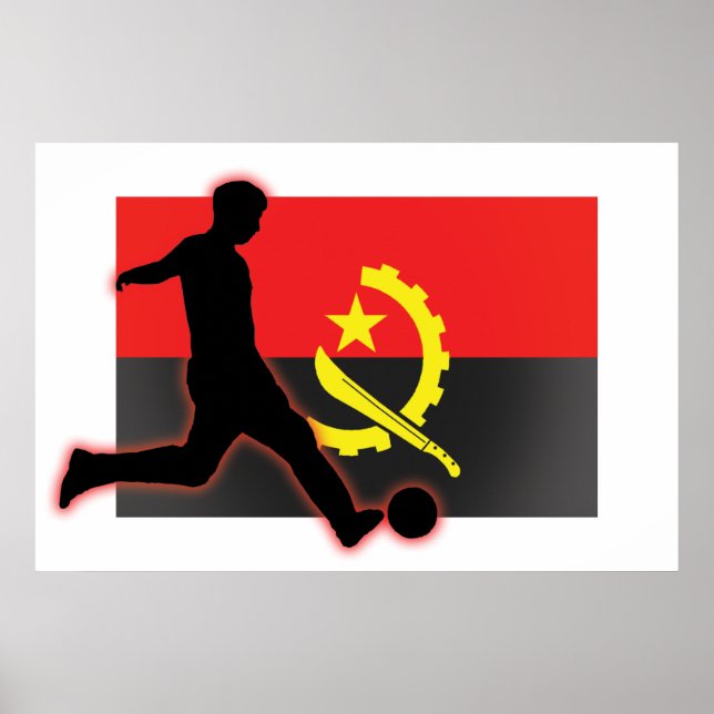 Angola Soccer Striker 2 Poster (Front)