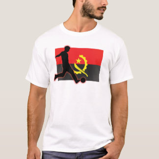Angola Soccer Striker T-Shirt