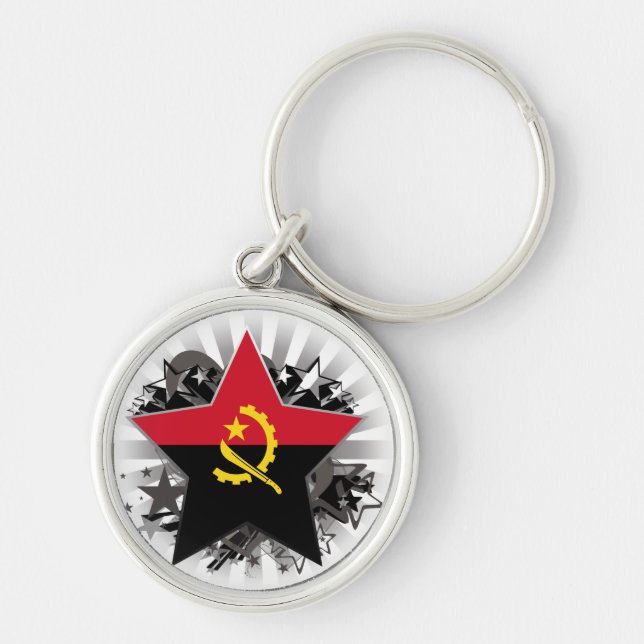 Angola Star Keychain (Front)