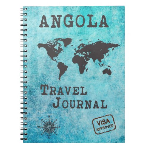Angola Travel Journal Vacation Trip Planner