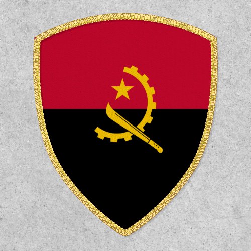 Angolan Flag Flag of Angola Patch