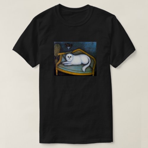 Angora cat Morris Hirshfield T_Shirt