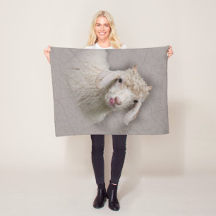 Angora Goat Fleece Blanket