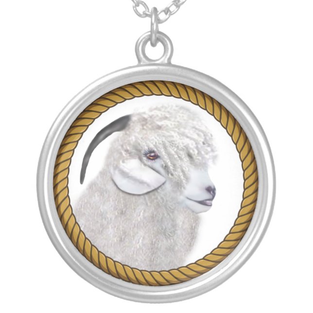 Angora Goat Necklace (Front)