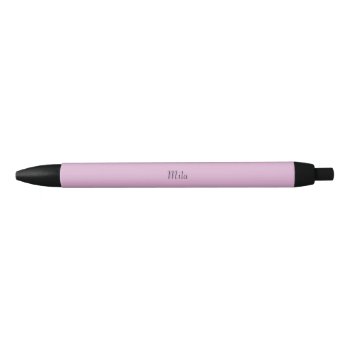 Angora Pink Personalized Ink Pen by LokisColors at Zazzle