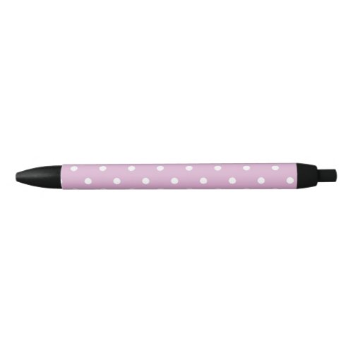Angora Pink Polka Dot Ink Pen