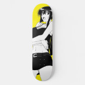 Anime Big Eyes Skateboard Deck