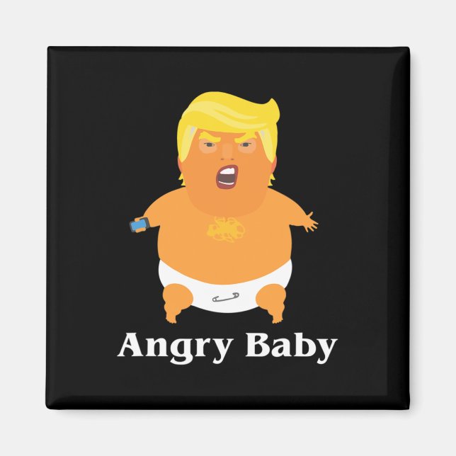 Angry Ba  Magnet (Front)