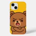 Angry Bear Cartoon – Fierce Animal Phone Case Desi