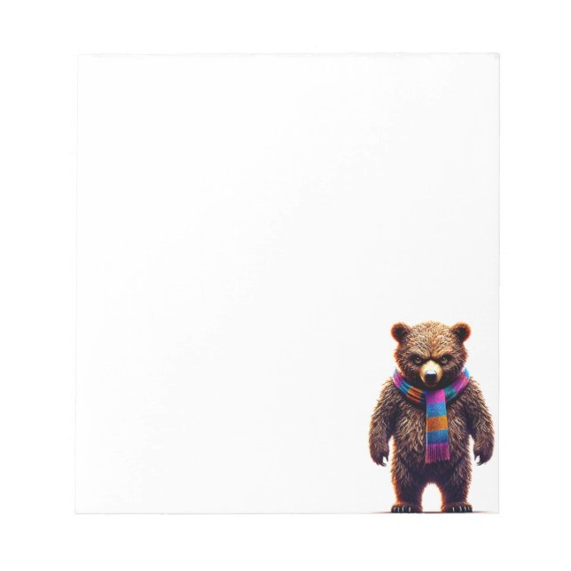 Angry Bear Notepad (Front)