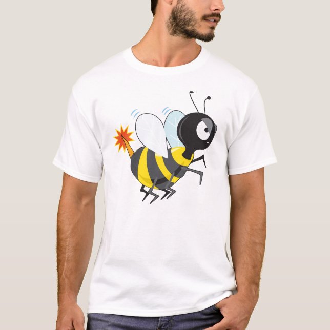Angry Bee T-Shirt (Front)