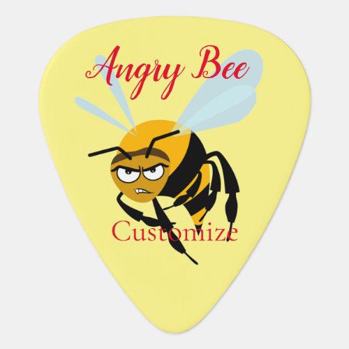 Angry Bee Thunder_Cove Guitar Pick