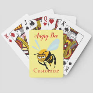 Angry Bee Thunder_Cove Poker Cards