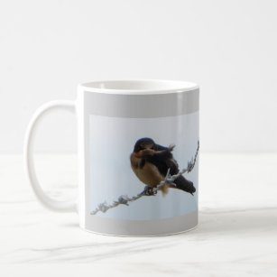 Beautiful Simple Modern Birds On A Wire Coffee Mug