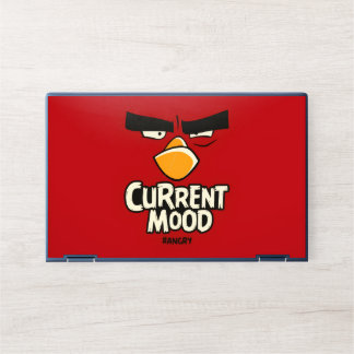 Angry Bird Face Laptop Decal