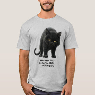 Angry Black I Have Anger Issues Humorous T-Shirt