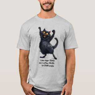 Angry Black I Have Angry Issues Humorous T-Shirt
