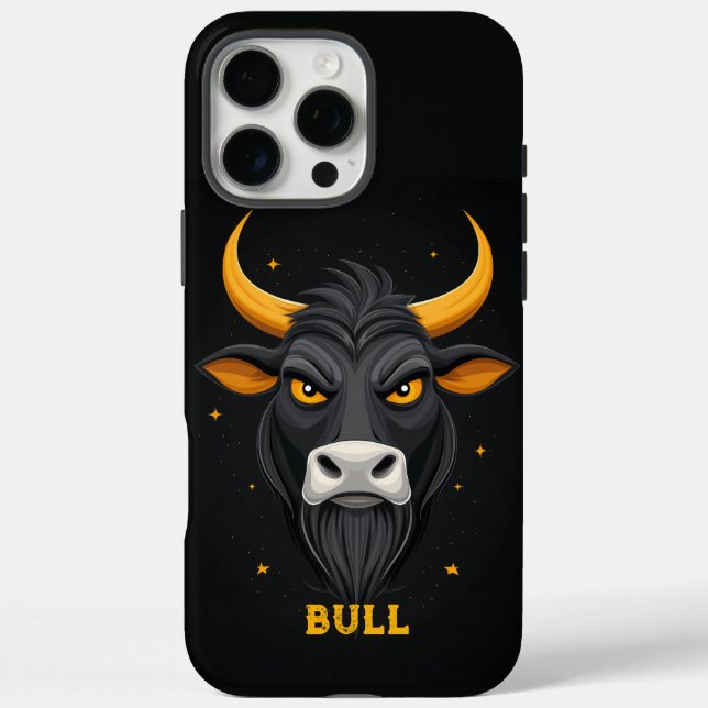 Angry Bull Personalized Case-Mate iPhone Case (Back)