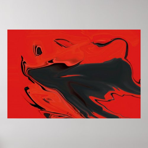 Angry Bull Poster