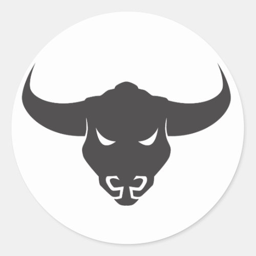 Angry Bull Sticker