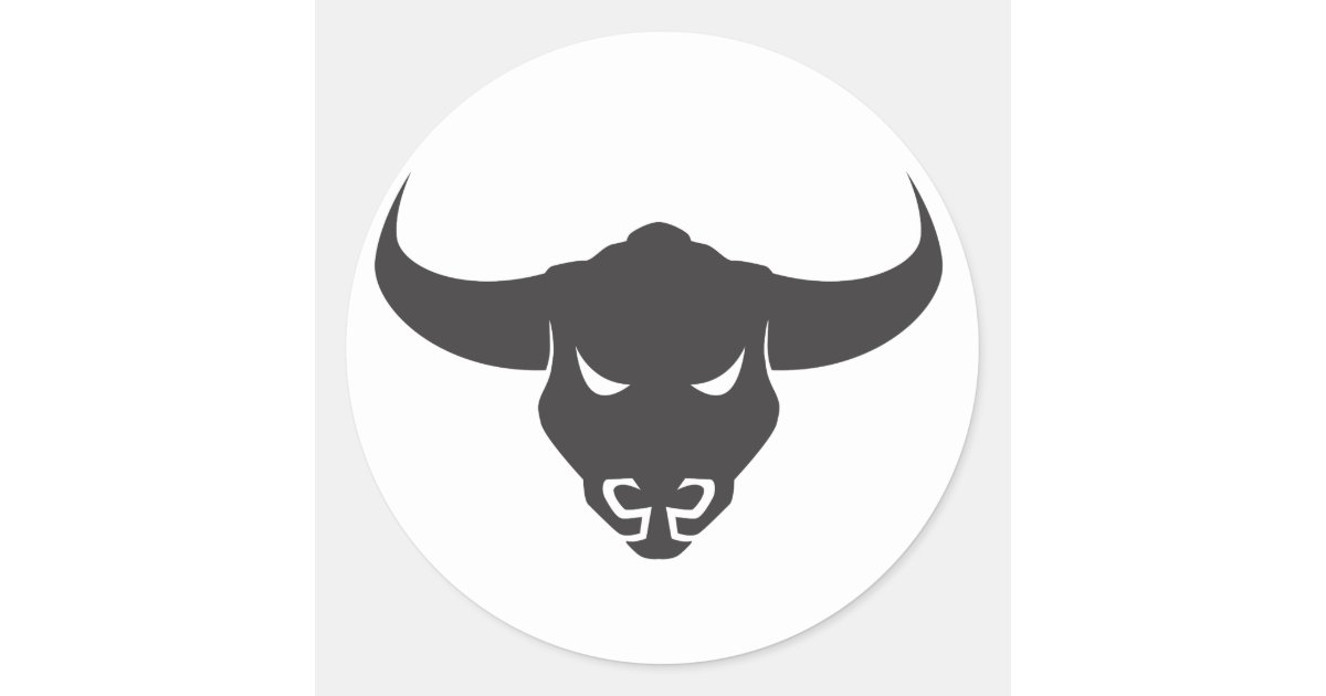 angry bull head logo