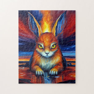 Angry Bunny Jigsaw Puzzle