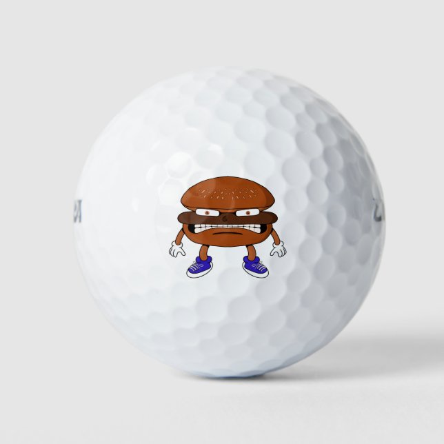 Angry Burger Golf Balls (Front)