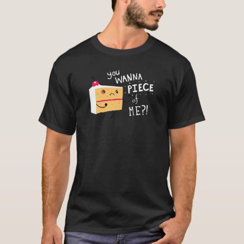 Angry Cake you wanna piece of me T_Shirt