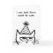 Angry Cat Hates Birthdays - Funny Cat Card