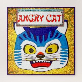 Angry Cat Jigsaw Puzzle