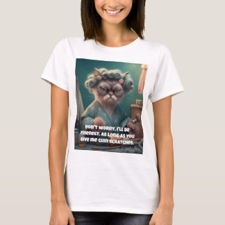 "Angry Cat Lady" Funny T-Shirt