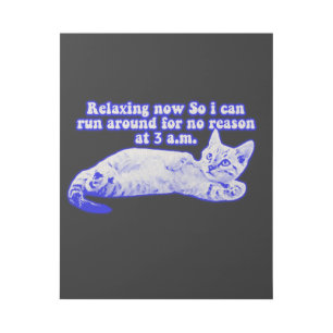 Angry cat meme for cat owners and kitty lovers gallery wrap