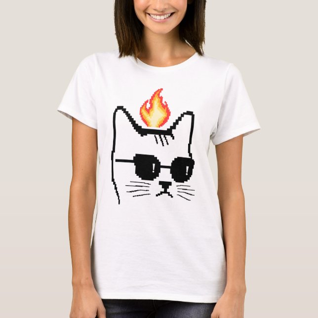 Angry Cat T-Shirt (Front)