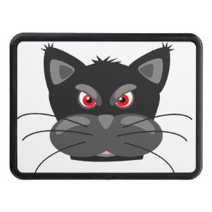 Angry cat Tow Hitch Cover