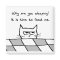 Angry Cat Wants You Out of Bed