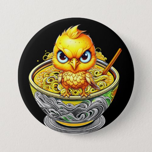Angry Chicken Noodle Soup Button