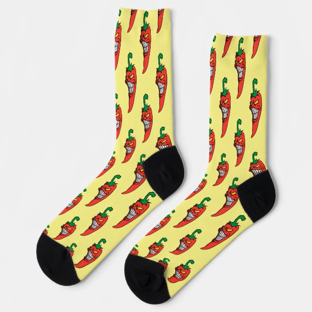 Angry Chili Socks (Left)