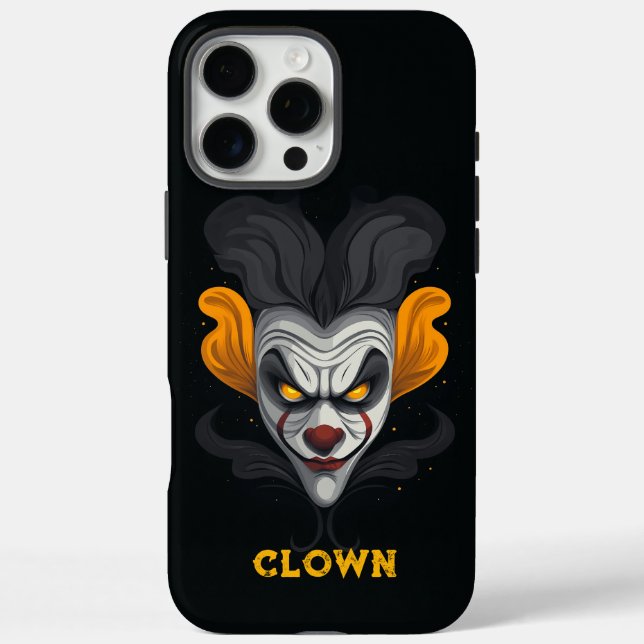 Angry Clown Personalized Case-Mate iPhone Case (Back)