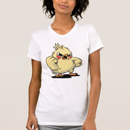 Angry cockatoo design T_Shirt