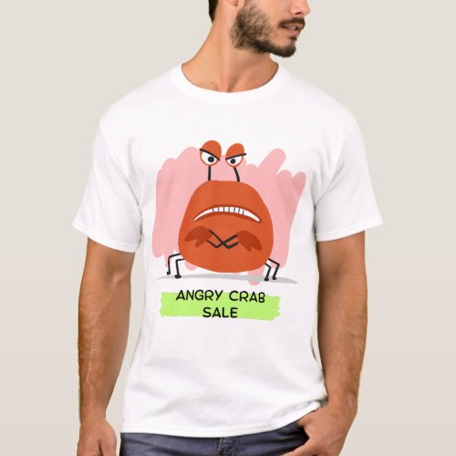 Angry Crab Sale T_Shirt