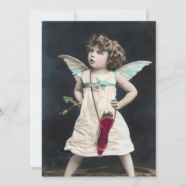 Angry Cupid Invitation (Front)
