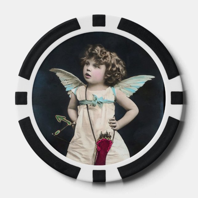 Angry Cupid Poker Chips (Front)