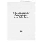 Angry Danish Weasels Cards (Back)