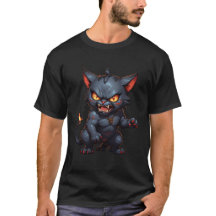 Angry demon cat cute funny angry cat