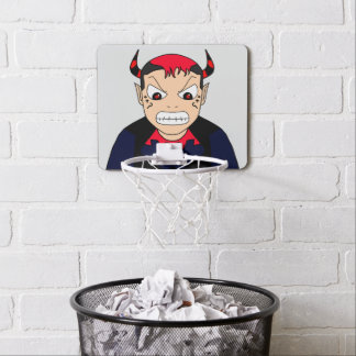 Angry Devil Mini Basketball Hoop
